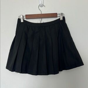 Justify Black Pleated Mini Skirt Y2K Schoolgirl Style Estimate Size XS